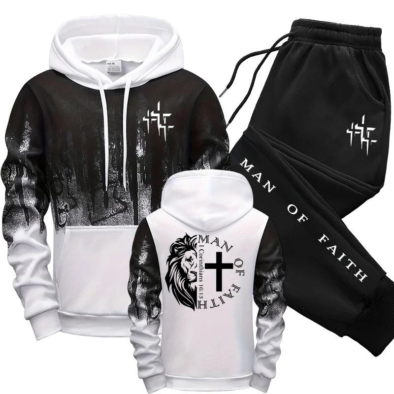 Conjunto Masculino com Estampa - Winter Clothing Hoodie avaliação e preço