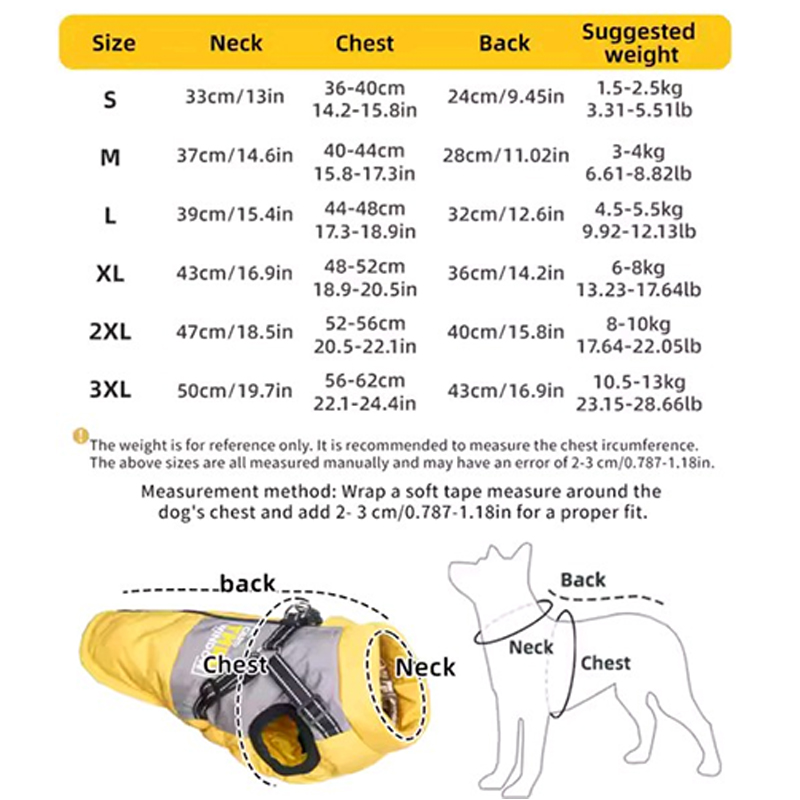 Nova Roupa de Inverno Impermeá - Winter Clothing For Dogs avaliação e preço