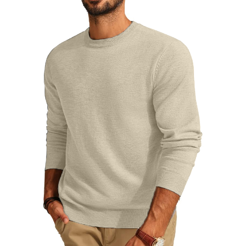 Suéter masculino de manga comp - Wool Blend Coat avaliação e preço