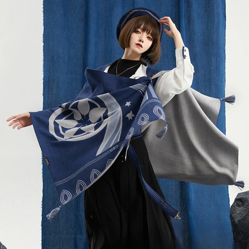 Genshin impacto cosplay traje  - Winter Clothing Game avaliação e preço
