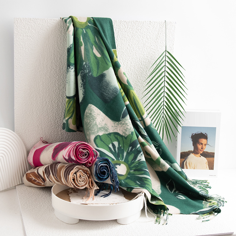 Lenço de luxo caxemira pashmin - Cashmere Scarf Wrap avaliação e preço